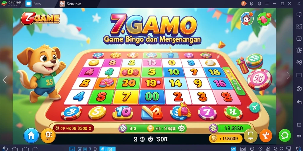 Tampilan gameplay 7GAME yang seru dan interaktif.