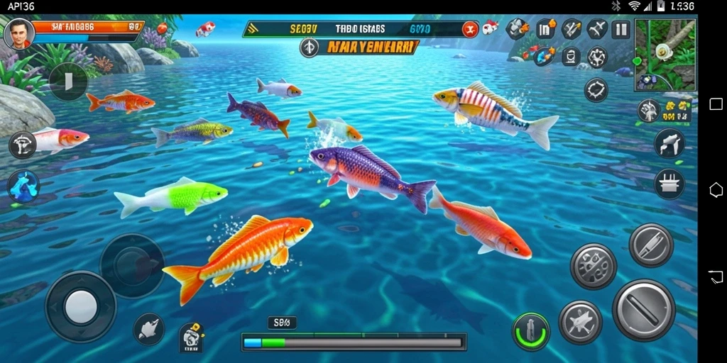Gameplay seru Tembak Ikan di API36 dengan grafis menawan.