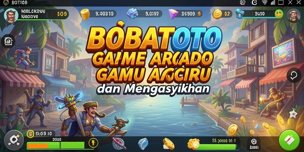 Tampilan gameplay BOBATOTO yang penuh warna dan menantang di layar.