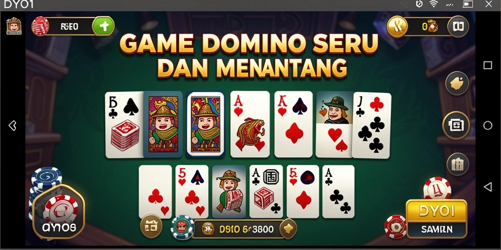 Tampilan gameplay DYO1 yang menarik dan interaktif.