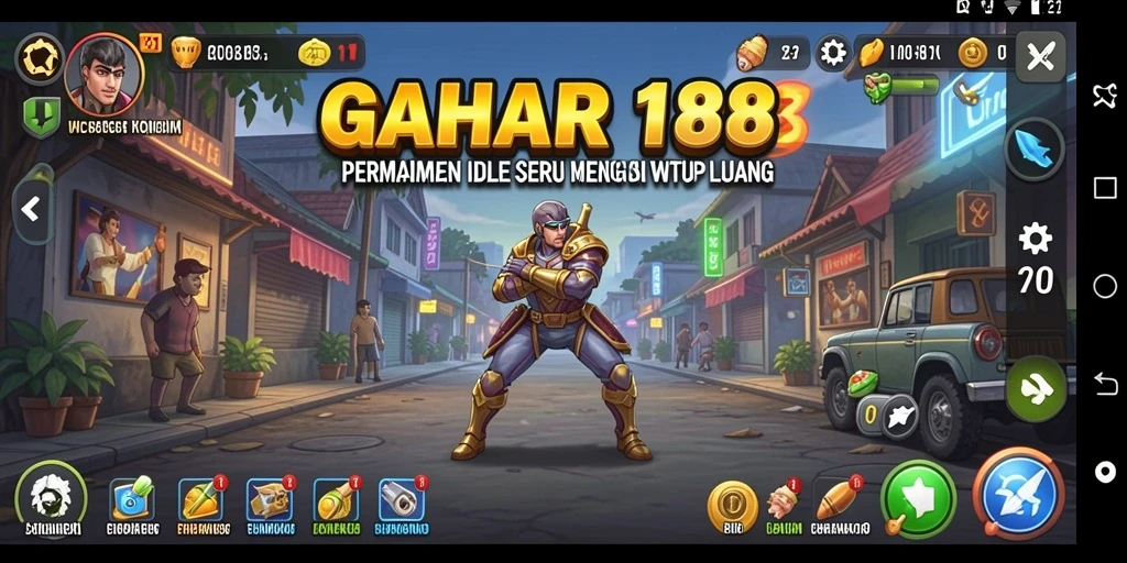 Tampilan gameplay GAHAR188 yang memukau dan penuh warna.