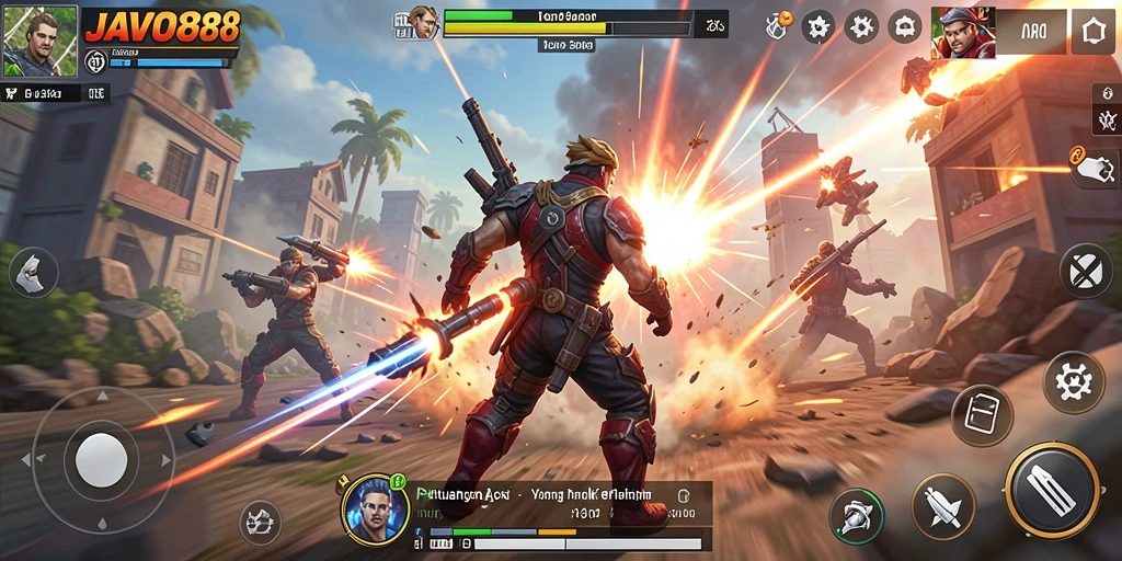 Tampilan menarik dari gameplay <strong>JAVO88</strong> yang penuh aksi.