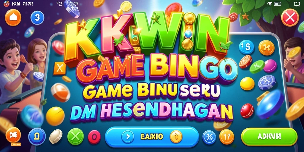 Screenshot gameplay KKWIN yang menampilkan suasana Bingo yang seru.
