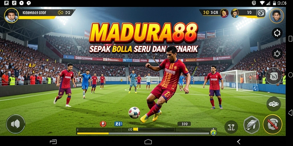Tangkapan layar gameplay <strong>MADURA88</strong> saat pertandingan kompetitif.