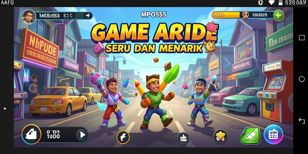 Tampilan aksi seru dalam gameplay MPO555 yang menantang.