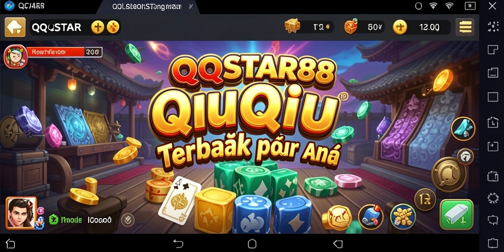 Tampilan gameplay seru di QQSTAR88 dengan grafis menarik.