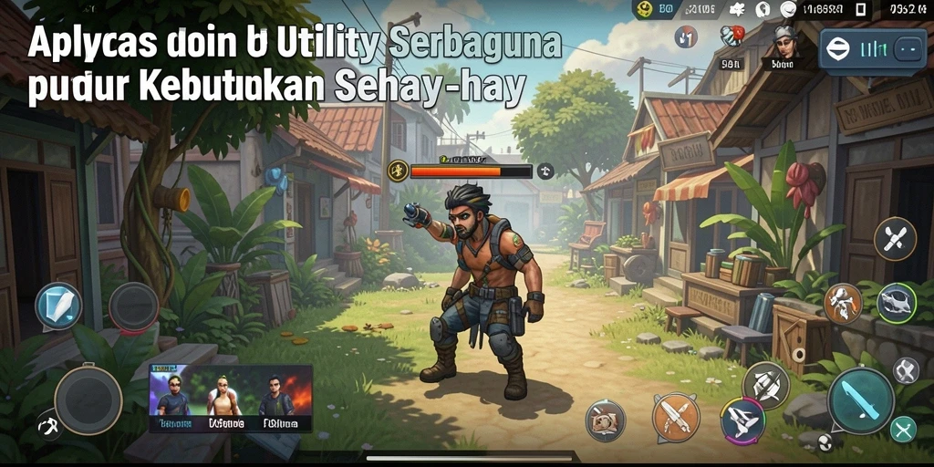 Tampilan antarmuka V21 yang menarik dan mudah digunakan.